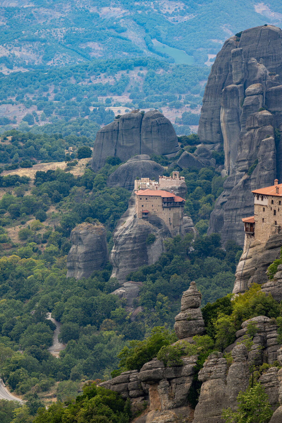 Holy Monastery of Saint Nicholas Anapafsas at Meteora.
